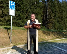 Ceremonial opening of the new parking lot on September 14, 2022